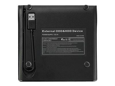 Qoltec - Lagringspakke - SATA - USB 3.0 - svart
