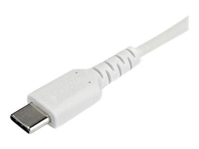 StarTech.com 1m USB C -latauskaapeli, kestävä nopea lataus ja synkronointi USB 2.0 Type C - USB C - kannettavan tietokoneen latausjohto, TPE-takki ...