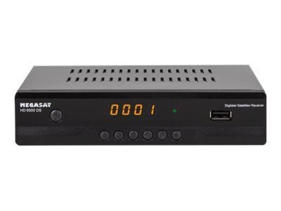 Megasat HD 6000 DS kabel Full-HD svart TV-box (0201123)