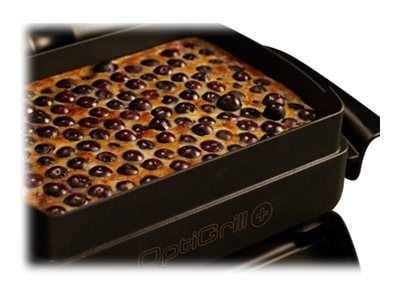 Tefal OptiGrill+ GC712834 - Grill - elektrisk - 600 kvadratcentimeter - svart