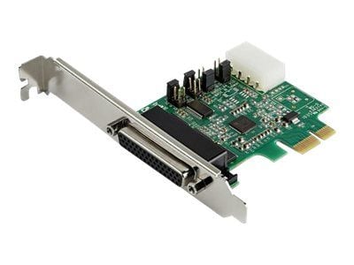 Startech 4-port PCI Express RS232 Serial Adapter Card, PCIe RS232 Serial Host Controller Card, PCIe to Serial DB9 Card, 16950 UART, Desktop Expansi...
