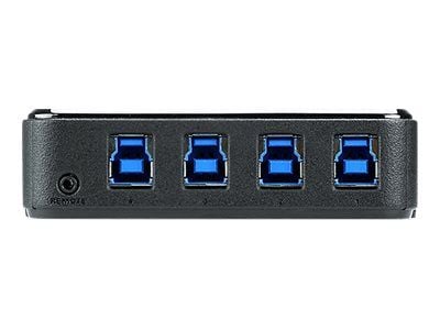 ATEN US434 - USB-växel - 4 x SuperSpeed USB 3.0 - skrivbordsmodell