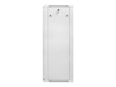 Lanberg - Rack skap - veggmonterbar - grå, RAL 7035 - 27U - 19"