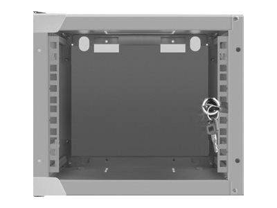 Lanberg - Rack skap - veggmonterbar - grå, RAL 7035 - 4U - 10"