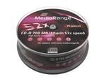 MediaRange - 25 x CD-R - 700 MB (80 min) 52x - spindel