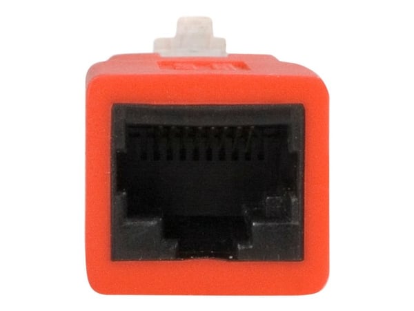 Startech Cat6 Cable - Cat6 Crossover Adapter - GbE - Red - Ethernet Network Cable (C6CROSSOVER) - Overgangsadapter - RJ-45 (hann) til RJ-45 (hunn) ...