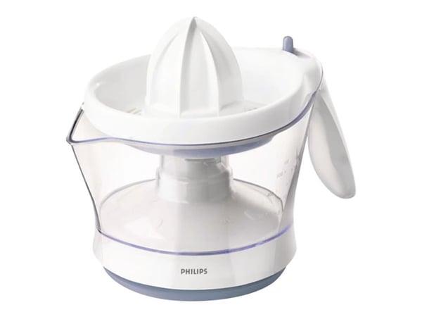 Philips HR2744 - Sitruspresse - 0.6 liter - 25 W - lysehvitt med blå toner