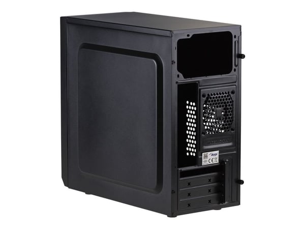 Akyga AK17BK - Tower - micro ATX - ingen strømforsyning - svart - USB/lyd