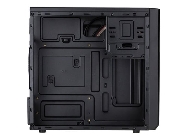 Akyga AK17BK - Tower - micro ATX - ingen strømforsyning - svart - USB/lyd