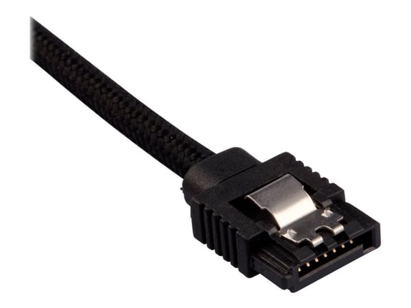 CORSAIR - SATA-kabel - Serial ATA 150/300/600 - SATA (hane) till SATA (hane) - 30 cm - svart