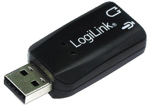 LogiLink USB Soundcard with Virtual 3D Soundeffects - Lydkort - stereo - USB 2.0