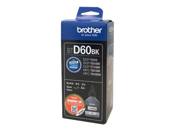 Brother BTD60BK - Ultra High Yield - svart - original - blekkrefill - for Brother DCP-T220, T310, T420, T425, T510, T520, T525, T720, T820, MFC-T45...