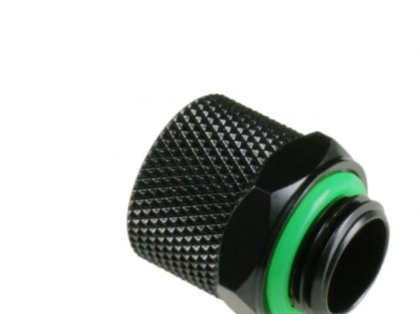 Bitspower-tilkobling rett G1/4 tommer AG til 11/8mm - matt svart