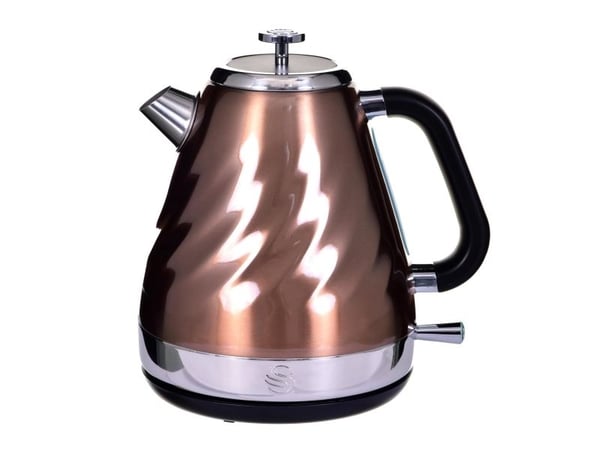 Swan SK37010TWN Twist - Kjele - 1.6 liter - 2.2 kW - kobber