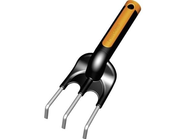 Fiskars 1000728, Ruostumaton teräs, Musta, Oranssi, 32,6 cm