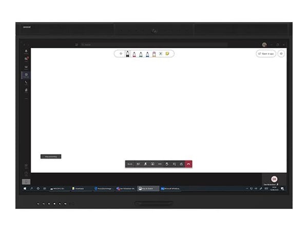 Avocor AVW-5555 - 55" Diagonalklasse W Series LED-bakgrunnsbelyst LCD-skjerm - interaktiv - med pekeskjerm (multiberørings) / kamera - 4K UHD (2160...