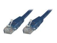 MicroConnect - Nettverkskabel - RJ-45 (hann) til RJ-45 (hann) - 50 cm - UTP - CAT 6 - blå