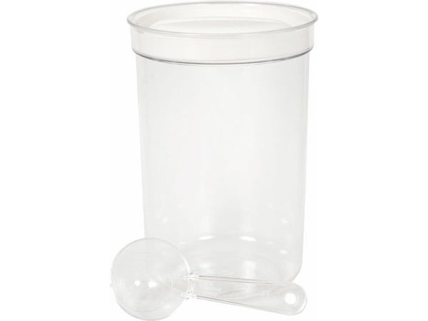 Curver 175439, Pyöreä, 1,7 L, Läpinäkyvä, Muovi, 130 mm, 130 mm