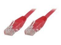 MicroConnect - Nettverkskabel - RJ-45 (hann) til RJ-45 (hann) - 1 m - UTP - CAT 6 - rød