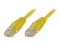 MicroConnect - Nettverkskabel - RJ-45 (hann) til RJ-45 (hann) - 10 m - UTP - CAT 5e - gul