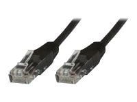 Microconnect B-UTP603S, 3 m, Cat6, U/UTP (UTP), RJ-45, RJ-45, musta