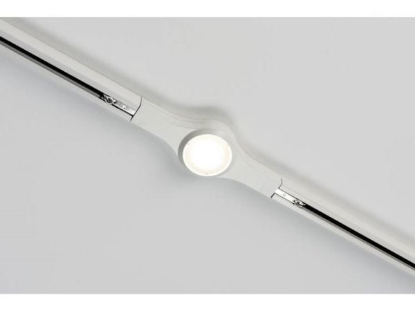 Paulmann 954.78, Spotlight på skinne, 1 ampuller, LED, 2700 K, 420 lm, Hvit