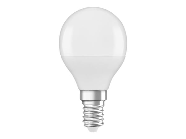 OSRAM STAR CLASSIC P - LED-lyspære - form: P45 - mattslipt finish - E14 - 5.5 W (ekvivalent 40 W) - klasse F - varmt hvitt lys - 2700 K