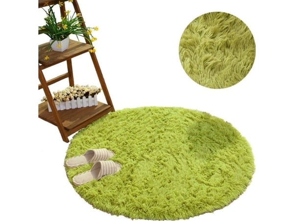 Strado gulvteppe firkantet okkergygg shaggy 150x150 GreenGrass grønn (universell) Strado gulvteppe firkantet okkergygg shaggy 150x150 GreenGrass grønn (universell)