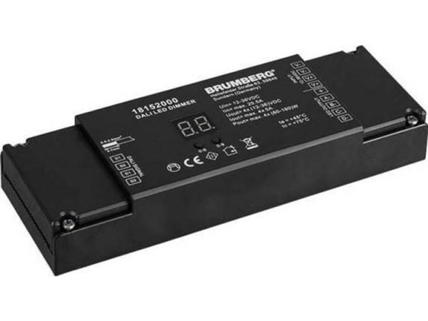 Brumberg 18152000, Anslutningsmodul, Svart, 12 - 36 V, 170 mm, 54 mm, 30 mm