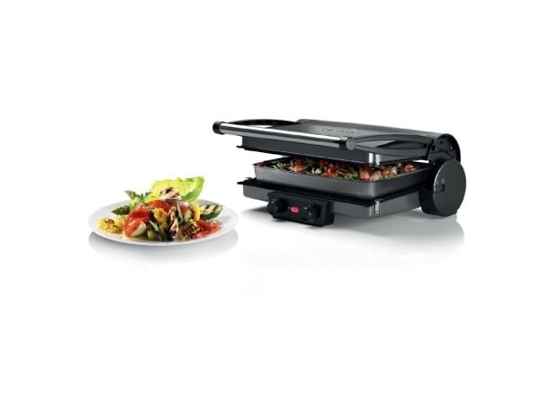 Bosch TCG4215 - Grill - elektrisk - 781 kvadratcentimeter - sølv