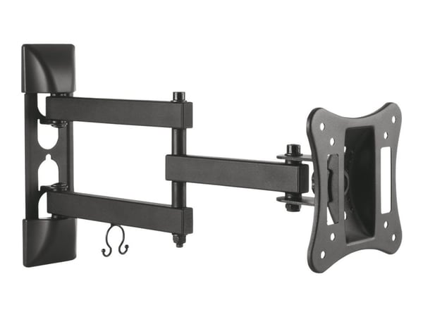 Maclean MC-719 - Brakett - for flatpanel - svart - skjermstørrelse: 13"-27" - veggmonterbar