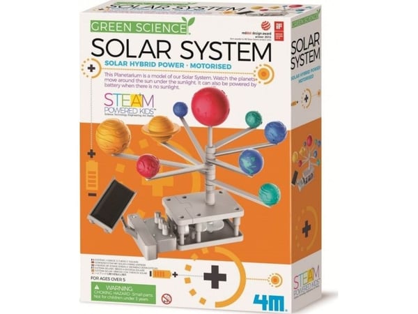 4M Green Science Solar System, Solsystemet, Astronomi, 5 år, Flerfarget