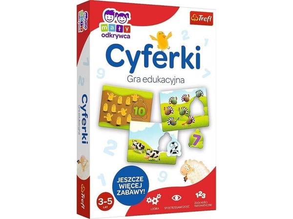 Trefl Gra Cyferki Maly Odkrywca (liten oppdager med tall)