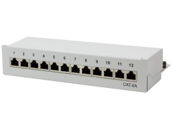 LogiLink NP0019, RJ-45, Cat6a, Grå, 800 g, 275 mm, 13,7 cm
