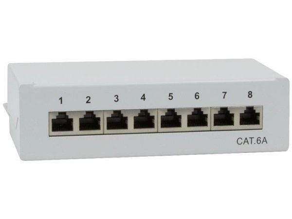 LogiLink NP0018, RJ-45, Cat6A, Grå, ISO/IEC 11801, TIA/EIA 568C.2, 800 g