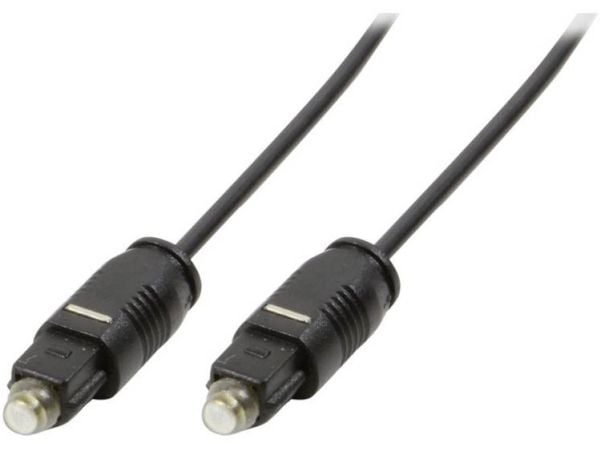LogiLink Toslink - Toslink, 3m, TOSLINK, Hankjønn, TOSLINK, Hankjønn, 3 m, Sort