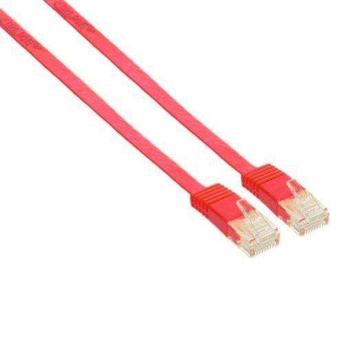 InLine 71655R, 0,5 m, Cat6, U/UTP (UTP), Punainen