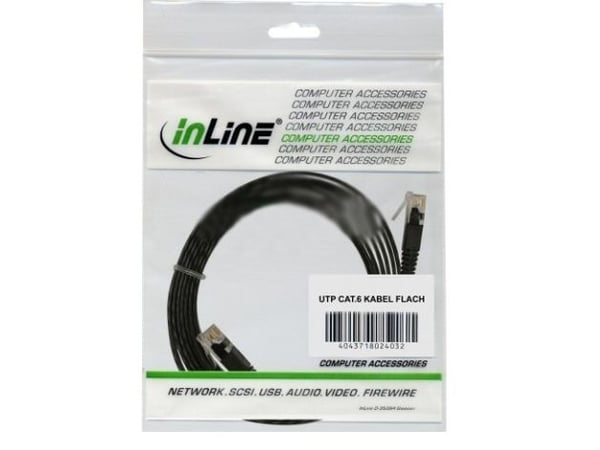 InLine 2m UTP Cat6, 2m, Cat6, U/UTP (UTP), RJ-45, RJ-45