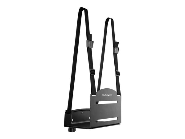 StarTech.com Veggmontert CPU-holder - Justerbar bredde 4,8 tommer til 8,3 tommer - Metall - Computer Tower Mounting Bracket for stasjonær PC (CPUWA...