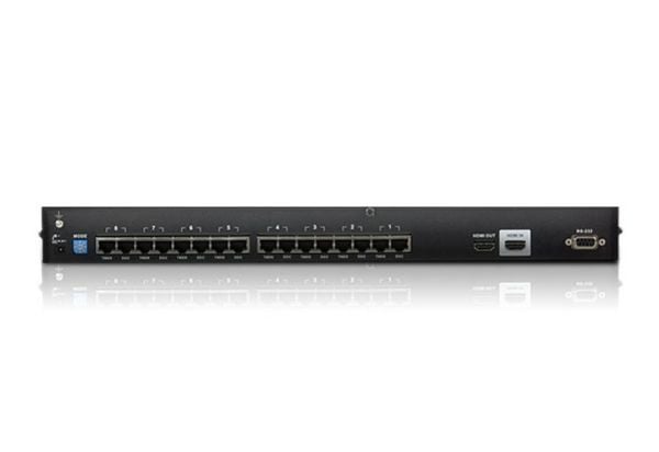 ATEN VS1808T HDMI Over Cat 5 Splitter - Video/lyd-forlenger - HDMI - over CAT 5 - 8 porter - opp til 60 m