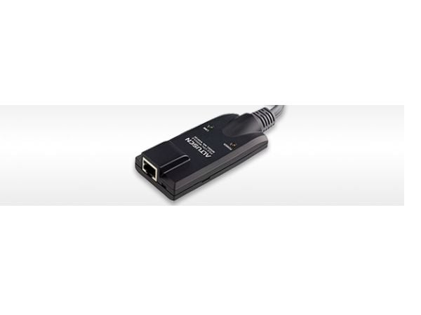 ATEN KA7520 - Tastatur / video / musadapter (KVM) - RJ-45 (hunn) til PS/2, HD-15 (VGA) (hann) - for ALTUSEN KH1508, KH1516, KH2508, KH2516; ATEN KH...