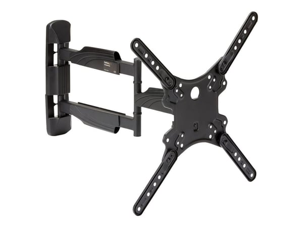 Startech Full Motion TV Wall Mount, 32-55 inch (77lb/35kg) VESA Displays, Low Profile Universal Flat Screen TV Wall Mount, Heavy Duty Adjustable Ti...