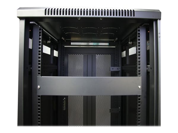Startech 2U Blanking Panel - Steel Rack Mount Filler Panel - for 19in Server Rack Enclosure or Cabinet - Black Rack Panel (BLANKB2) - Tomt panel - ...