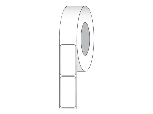 Capture - Miljøvennlig papir - permanet adhesiv - ubelagt - perforert - hvit - 102 x 210 mm 5120 etikett(er) (8 rull(er) x 640 boks - merkelapper