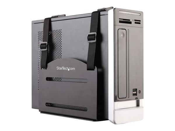 StarTech.com Veggmontert CPU-holder - Justerbar bredde 4,8 tommer til 8,3 tommer - Metall - Computer Tower Mounting Bracket for stasjonær PC (CPUWA...