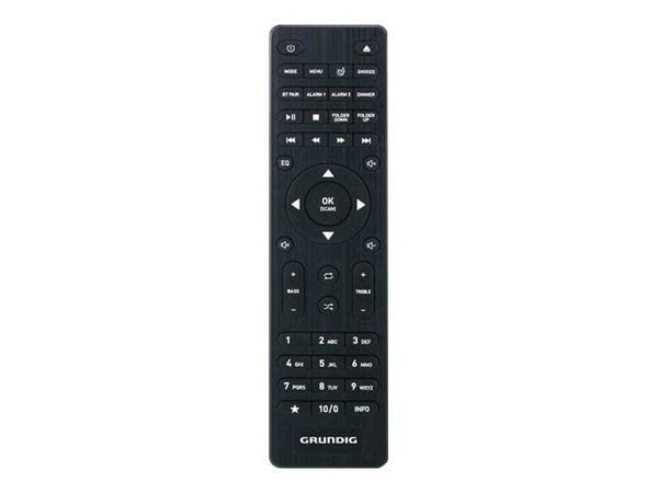 Grundig CMS 5000 BT DAB+ WEB - Mikrosystem - 2 x 50 watt - svart
