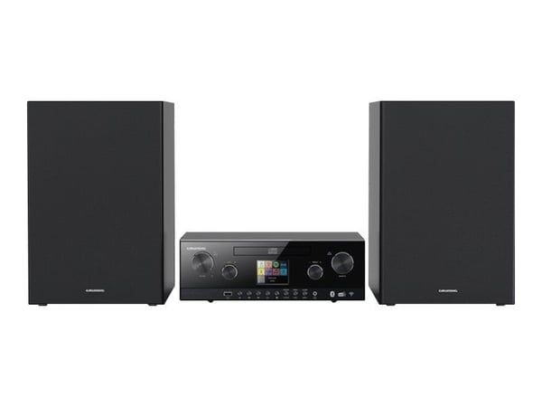 Grundig CMS 5000 BT DAB+ WEB - Mikrosystem - 2 x 50 watt - svart