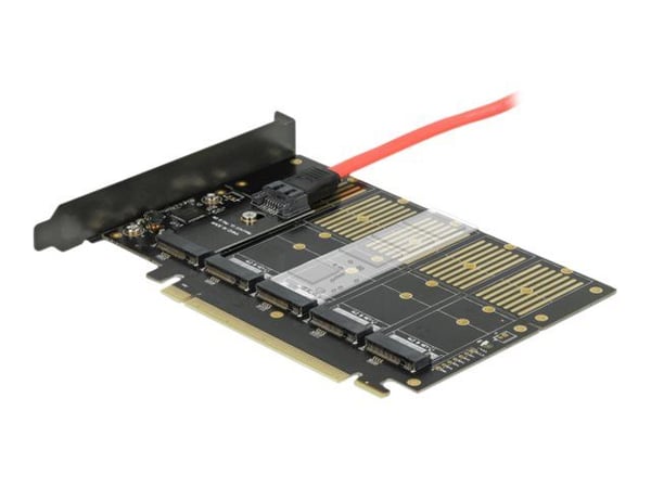 DeLOCK 90435, PCIe, M.2, PCIe 3.0, 0,5 m, Kiina, Windows 10,Windows 7,Windows 8.1