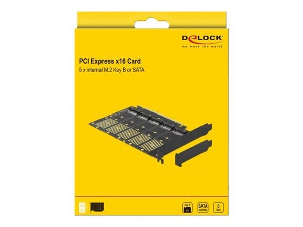 DeLOCK 90435, PCIe, M.2, PCIe 3.0, 0,5 m, Kiina, Windows 10,Windows 7,Windows 8.1