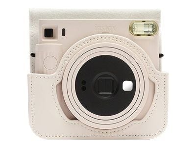 Fujifilm - Eske for kamera - polyuretanlær - kritthvit - for Instax SQUARE SQ1